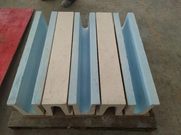 流槽式浇注预制件